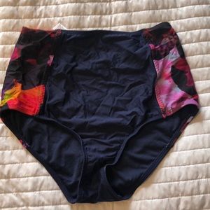 Athleta high waisted swimsuit bottoms